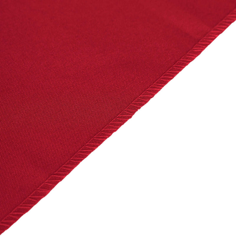 POLYESTER TABLE RUNNER 12"X108" WRINKLE-RESISTANT & DURABLE TABLE DECOR - WINE - Like New