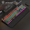 MAGEGEE TYPEWRITER MECHANICAL GAMING KEYBOARD AND MOUSE COMBO - Black Like New