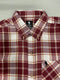 BLACK HORSE MEN'S S/S WOVEN PLAID SHIRT - MENS SMALL - RED/WHITE/YELLOW - Brand New
