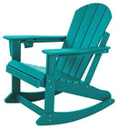 NAOCCA AdironDACK Rocking Chair Large NCC-ADRDRCKCHAIR - Blue - Like New