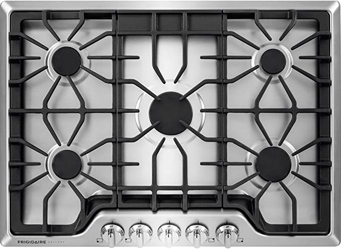 For Parts: Frigidaire Gallery 30 Gas Cooktop FGGC3047Q - Stainless Steel -PHYSICAL DAMAGED