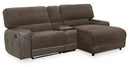 Ashley Furniture Dunbarton Cocoa Modular Reclining Set - 3 Pieces New