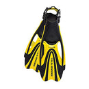 U.S. Divers FA278O0701S Proflex FX Snorkeling Set&Fins - Yellow, Size Small - Brand New