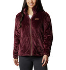 Columbia Women's Fire Side II Faux Sherpa Full Zip, Malbec, Small - Brand New