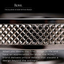 ROHL 4" Mantova Adjustable Showerhead in Polished Chrome - Like New