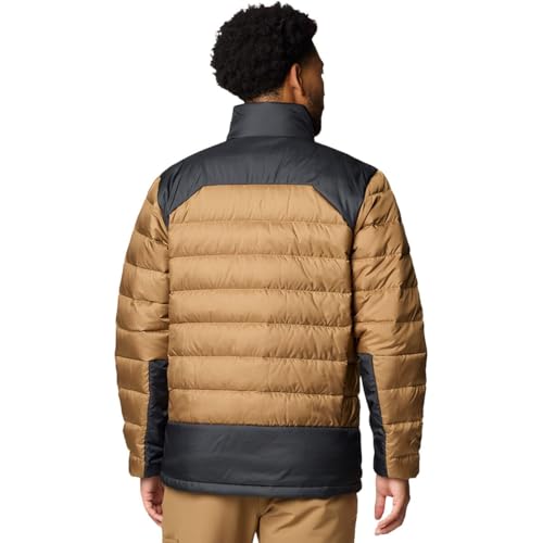 208618 COLUMBIA MEN AUTUMN PARK II DOWN JACKET - DELTA/BLACK - SIZE M - Brand New