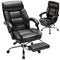 DUMOS EXECUTIVE OFFICE CHAIR, SWIVEL RECLINING COMPUTER DESK - - Scratch & Dent