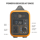 RUNHOOD 600W HOST ENGINE 600(NO BATTERY) HE600 - ORANGE/BLACK - Like New