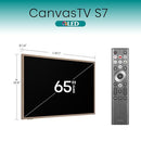 HISENSE 65-INCH QLED 4K S7N CANVASTV™ SERIES DOLBY VISION HDR SMART TV 65S75N - Like New