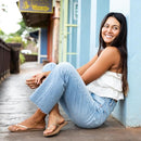 RF0A2U1JBNW REEF WOMENS BLISS NIGHTS BROWN/WHITE SIZE 11 - Brand New