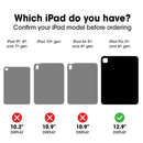 OTTERBOX DEFENDER SERIES CASE IPAD PRO 12.9" 6TH, 5TH, 4TH & 3RD GEN - BLACK - Like New