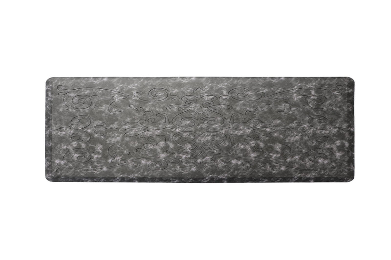 J&V TEXTILES Medallion Embossed Cushioned Anti-Fatigue Kitchen Floor Mat - Brand New