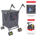 DBEST CRUISER CART URBAN 360 FOLDING SHOPPING GROCERY UTILITY TROLLEY - BLACK - Like New