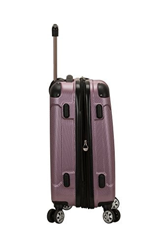 ROCKLAND LONDON HARDSIDE EXPANDABLE LUGGAGE CARRY-ON 20-INCH F1901 - PINK - Like New