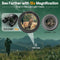 OCCER 15x30 Compact Binoculars Coastal Gear Adult Binoculars Compact Powerful - Like New