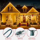 Brightown 50FT Christmas String Lights, Outdoor Tree Lights, Clear Green Wire - Like New