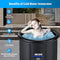 JECOO COLD PLUNGE TUB 90 GALLONS LARGE ICE BATH MULTIPLE LAYERED - BLACK - Like New