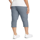 0756 EDDIE BAUER WOMENS RAINIER CAPRI SIZE 20W, GRAPHITE - Brand New