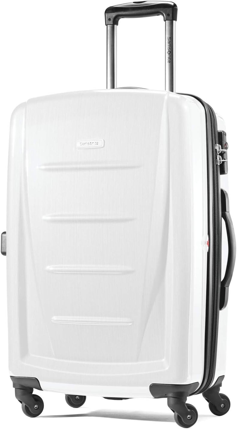 Samsonite Winfield 2 Hardside Luggage Spinner Wheels 28" 56846-6020 - White Like New