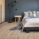 Signature Loom Natural Jute Area Rug (3x5 ft) - Farmhouse, Handcrafted, Durable - Brand New