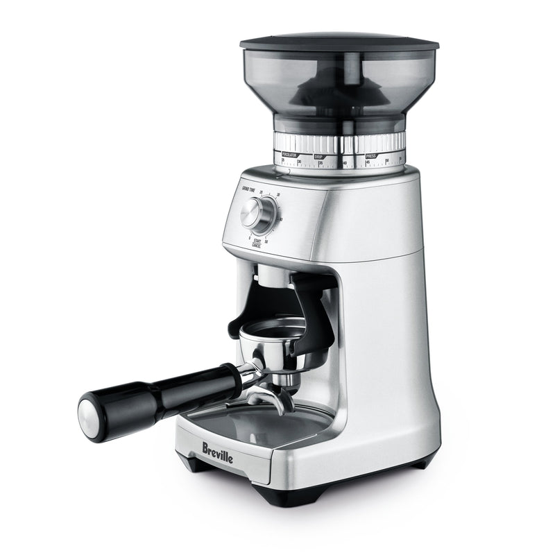 BREVILLE DOSE CONTROL PRO COFFEE BEAN GRINDER, BCG600SIL - - Scratch & Dent