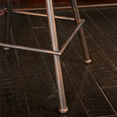 Christopher Knight Home Charlie Saddle Bar Stool - Copper - Brand New