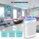 AZEUS True HEPA Air Purifier for Large Rooms - GL-FS32 - White/Black - Like New