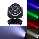 LED 36x10W RGBW (4 in1) LED Moving Head Wash Stage Lighting (2PCS) - Brand New