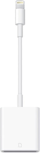 APPLE LIGHTNING TO SD CARD CAMERA READER - WHITE - Brand New