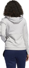 FQ0184 Adidas Women's Team Issue Full Zip Jacket Grey/White M Like New