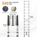 SPIEEK TELESCOPING LADDER FOR RV & ATTIC ALUMINUM EXTENSION LADDER - Like New