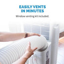 NEWAIR PORTABLE AIR CONDITIONER, 13500 BTUS, NAC14KWH02, WHITE - Like New