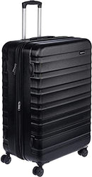 AMAZON BASICS HARDSIDE SPINNER LUGGAGE BUILT-IN TSA LOCK 30" CARRY-ON - BLACK - Like New