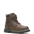 Wolverine Men's Waterproof Steel Toe 6" Fabric Work Boot Dark Brown Size 9 - Like New