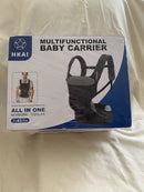 HKAI MULTIFUNCTIONAL BABY CARRIER - GRAY/BLACK/WHITE - Like New
