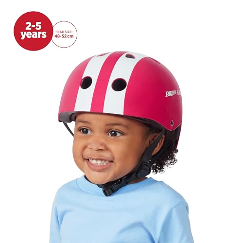 RADIO FLYER HELMET PINK CHILD BIKE HELMET KIDS BIKE HELMET SKATING PINK MATTE - Like New