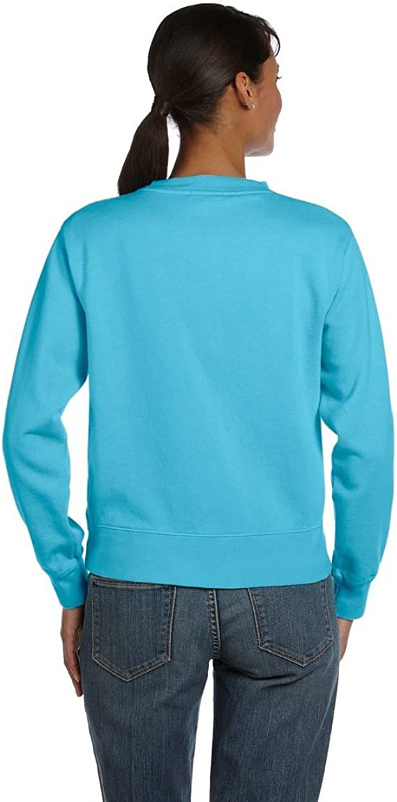 Comfort Colors 1596 Garment Dyed Women's Crewneck Sweatshirt New