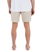 HURLEY H2O DRI SLUB DRIVER 8" INSEAM 19" OUTSEAM SHORT - SIZE: MEN 38 - KHAKI - Brand New