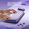 Logitech POP MECHANICAL KEYBOARD WITH CUSTOM EMOJI KEYS, USB, BLUETOOTH COSMOS - Brand New