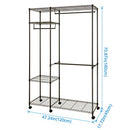 Lifewit Metal Closet Freestanding Garment Rack - B072F7TKNR - Silver - Brand New