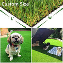Green Pasture Artificial Grass Turf 2ft x 4ft (8 sq ft) Holes, 2x4 Rubber Backed - Brand New