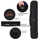 PIKU 3x4 Pool Stick Case Billiard Case Pool Cue Case, B088WVCS5C - Black - Like New
