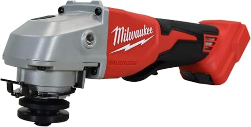 MILWAUKEE 2686-20 18V CORDLESS 4.5"/5" GRINDER W/PADDLE SWITCH - RED/BLACK - Like New