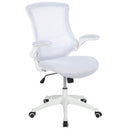 Flash Furniture Kelista Mid-Back Swivel Office Chair with Adjustable Lumbar - Like New