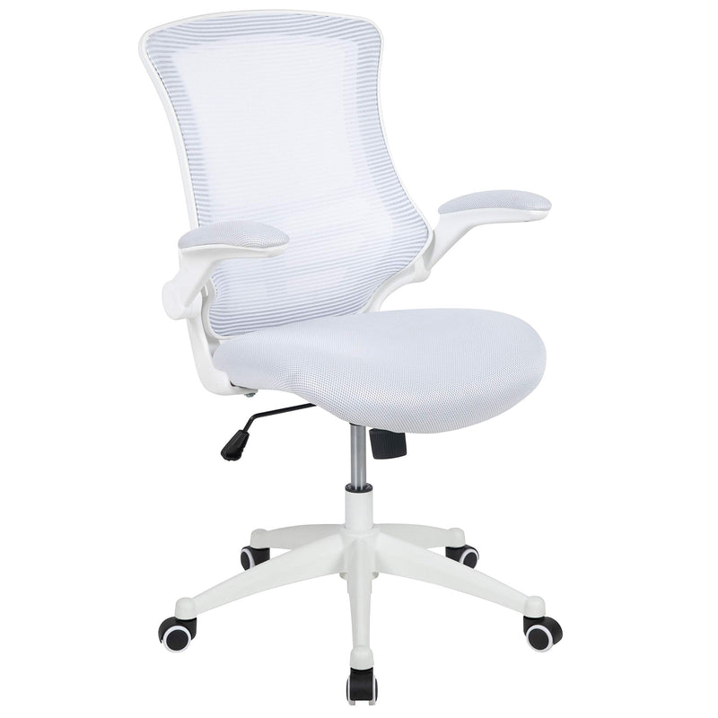 Flash Furniture Kelista Mid-Back Swivel Office Chair with - Scratch & Dent