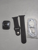 APPLE WATCH SERIES 4 NIKE (GPS) 44MM SPACE GRAY ALUMINUM CASE BLACK SPORT BAND - Like New