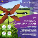 Whirligig Spinner Canadian Goose 20" – Elegant Wildlife-Themed Design - Brand New