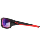 OAKLEY VALVE SUNGLASSES RED IRIDIUM LENSES 60-16-133 - BLACK/RED - Like New