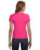 1441 Anvil Ladies' 1x1 Baby Rib Scoop T-Shirt New