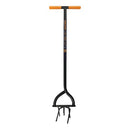 Fiskars 40" Long Handle Steel Tiller Garden Lawn Care Tool - NEW - Brand New
